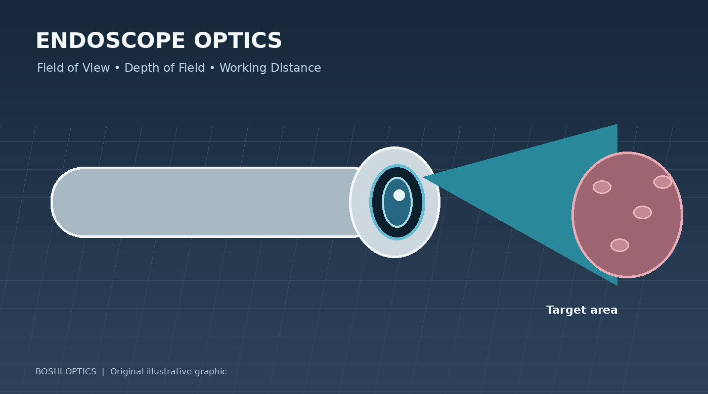 Comment choisir une lentille d'endoscope pour votre application