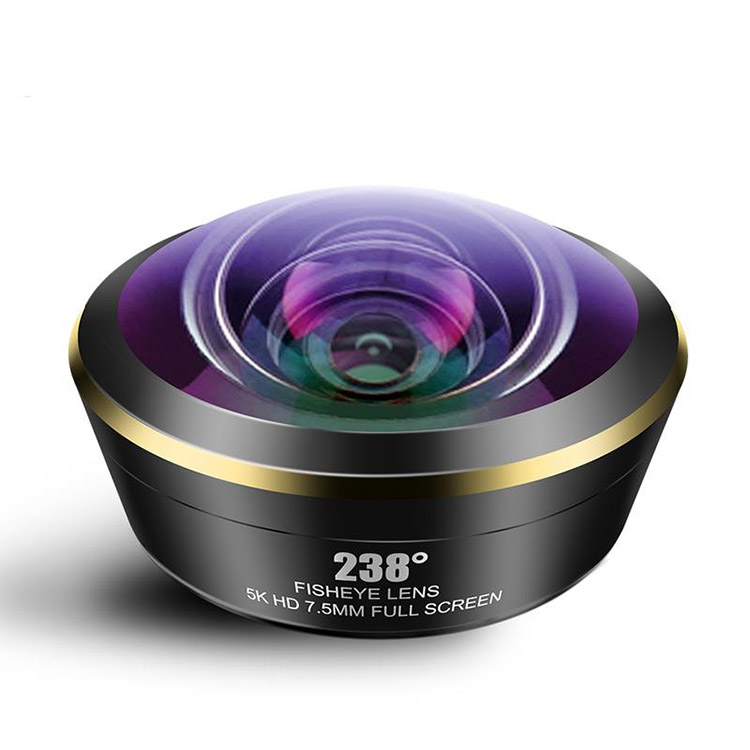 Objectif de caméra Fisheye pour téléphone